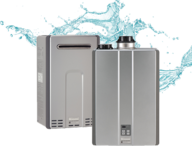 Tankless and tank water heater units